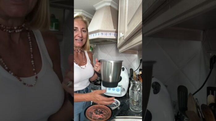 Salmorejo de atún ligero con Thermomix | #salmorejoligero #tm6 #thermomix