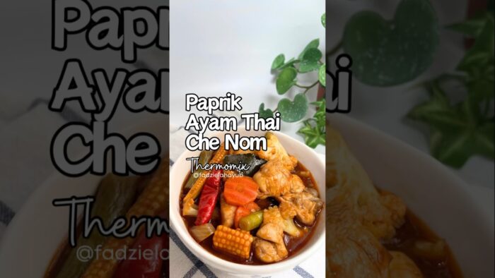 TM6: PAPRIK AYAM THAI THERMOMIX RESIPI CHE NOM