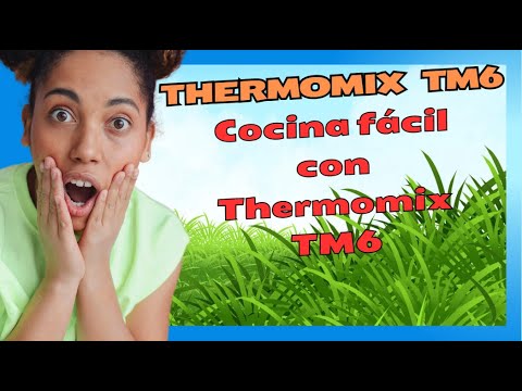 Thermomix TM6 para cocinar de forma fácil rápida y saludable