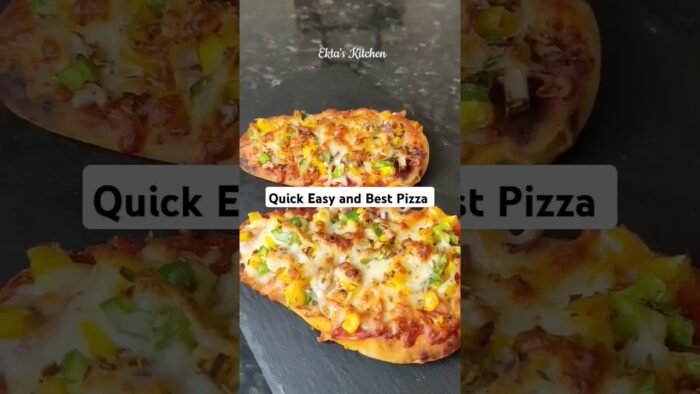 Ultimate Air Fryer Pizza Recipe 😋♥️ #shorts #pizza
