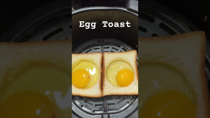 Ultimate Cheesy Egg Toast in Air Fryer – Quick & Easy Recipe!