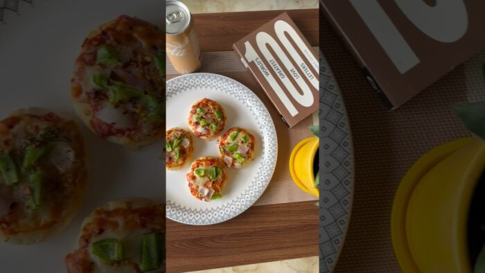 Yummy Mini Pizza in Air Fryer #airfryer #pizza #airfryerrecipes #snacksrecipe
