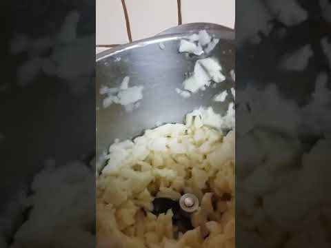 #cocina  #thermomix  troceado #patata  para #tortilla a
