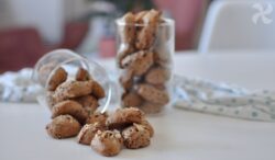 Galletas con almendras y chocolate negro