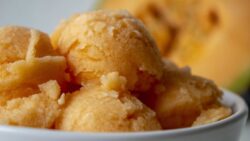 Sorbete de naranja con jengibre: la opción perfecta para el verano