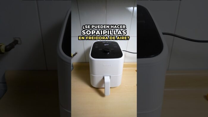 ¿Puedo hacer sopaipillas en la freidora de aire?