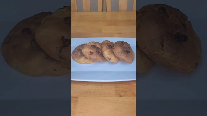 Air Fryer Cookies (Recipe Kinda in Description) #baking #viral