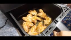 Alitas al limón en freidora de aire