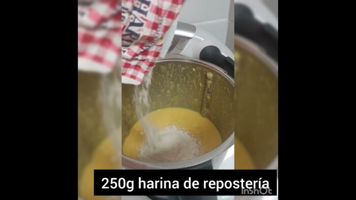 Bizcocho de naranja en Thermomix