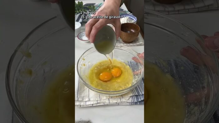 Bizcocho de plátano en airfryer