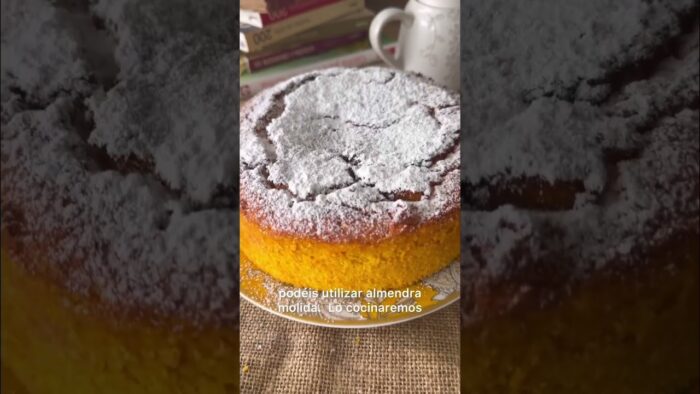 Bizcocho de zanahoria en freidora de aire #recetas #shorts
