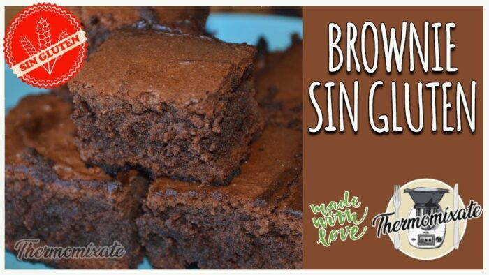 Brownie SIN GLUTEN con Thermomix 🍫🍪