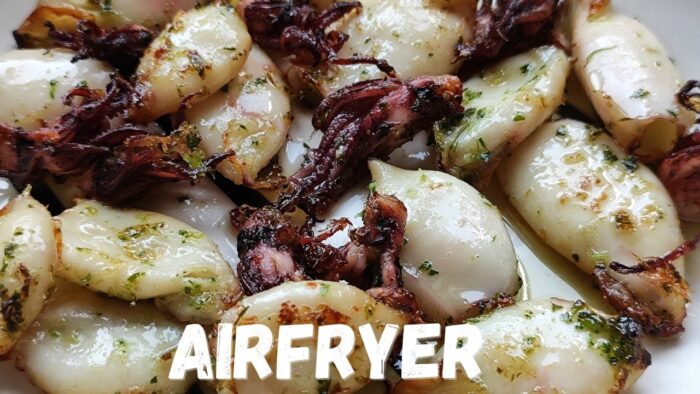 CALAMARES EN FREIDORA DE AIRE 🦑🦑