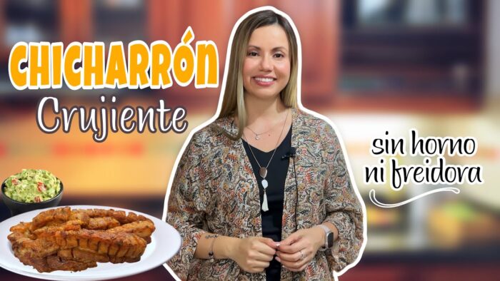 Chicharrón Colombiano crujiente sin horno, sin aceite ni freidora 🥓🇨🇴