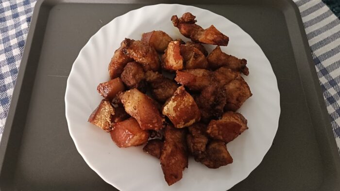 Chicharrones en freidora de aire, Airfryer, los chicharrones más fáciles del mundo