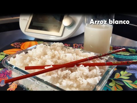 Cómo hacer arroz blanco en Thermomix® y agua de arroz para el pelo :-O #TM6 #TM5 #TM31 #cestillo