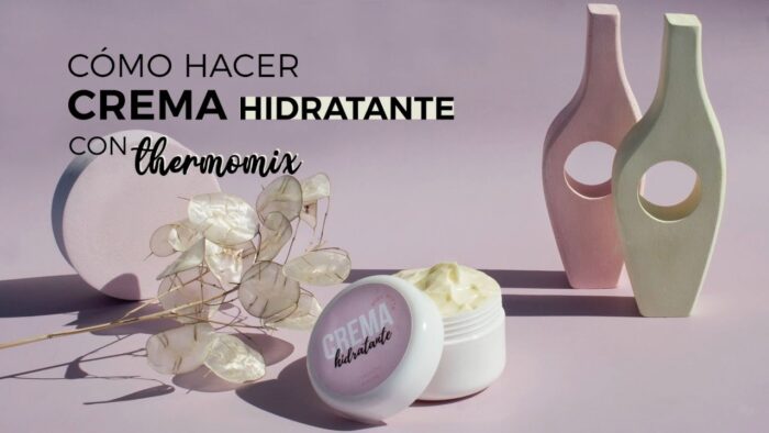 Cómo hacer crema hidratante en Thermomix. #CremaFacialThermomix #Thermomix #RecetasThermomix
