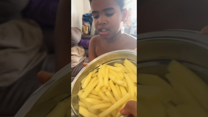Cómo hacer patatas fritas en la freidora de aire #freidoradeaire#papasfritas#papa