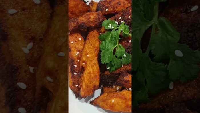 Crispy Chicken Fry Recipe | Chicken Air Fry | Chicken Fry #shorts #asmr #chicken #chickenfry #viral