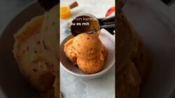 Das cremigste Pfirsich-Eis mit 3 Zutaten aus dem Thermomix® 😍🍑