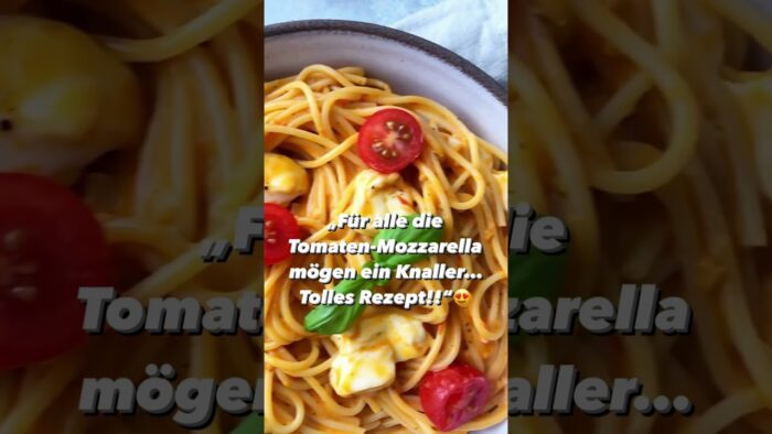 😍🍝 Die cremigsten Spaghetti Tomate-Mozzarella | Thermomix® Rezepte