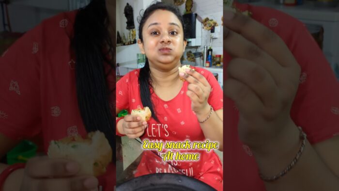 Easy snack recipe at home || Day-8/30 Air Fryer recipe Challenge || Cheese bread roll #shorts