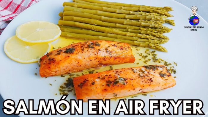 El SECRETO para un Lomo de Salmón Perfecto en Freidora de Aire