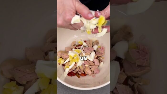 Empanada de atún en freidora de aire #shorts