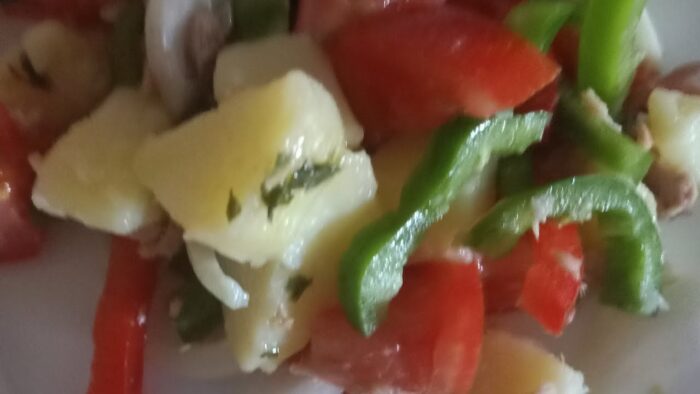 Ensalada campera, fácil y rico con Thermomix