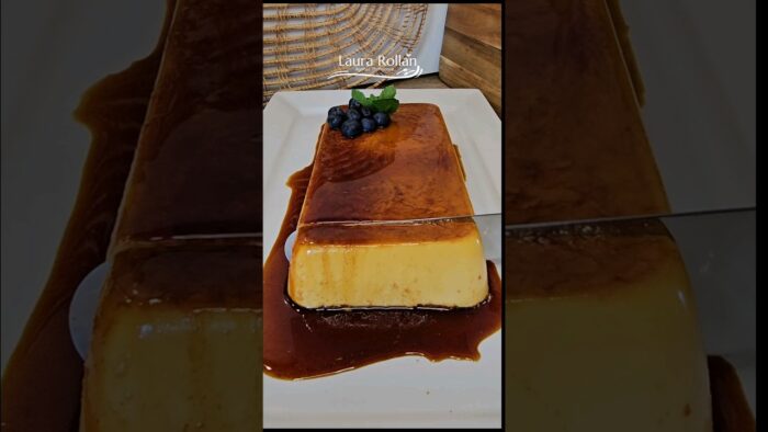 Flan de quesitos con Thermomix #recetas #receta