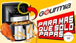 Freidora de Aire Gurmia pruébala con pollo rostizado crujiente y delicioso!🍗🧈🍟