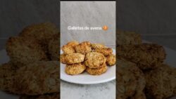 🍪Galletas de avena🍪 saludables en la air fryer 🔥🌟