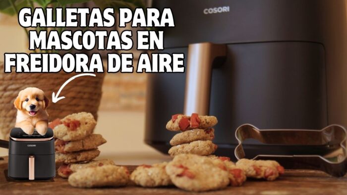 Galletas para mascotas en la freidora de aire Cosori!