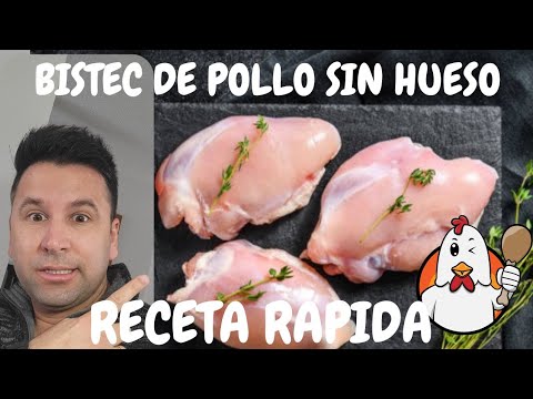 MI RECETA DE POLLO FRITO SIN HUESO
