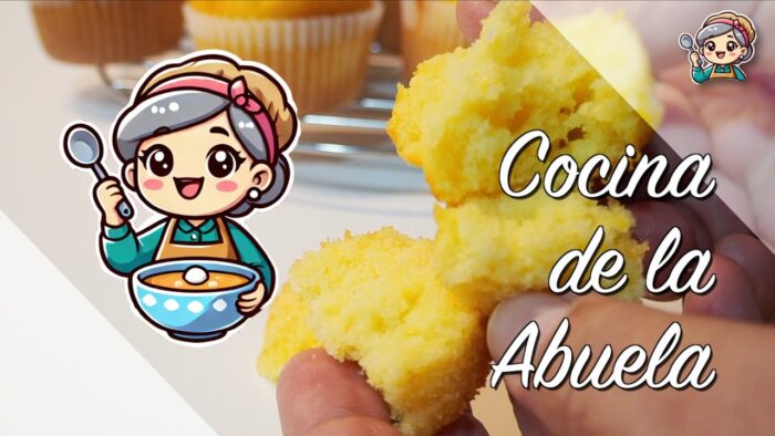 Magdalenas de limón en freidora de aire (Receta fácil y muy sabrosa) @cocinalaabuela