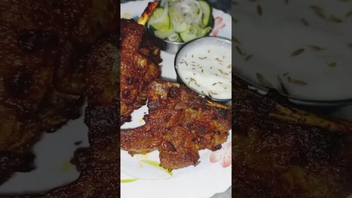 Mutton tikka in air fryer #Tender and jiucy 😋#for full recipe visit channel