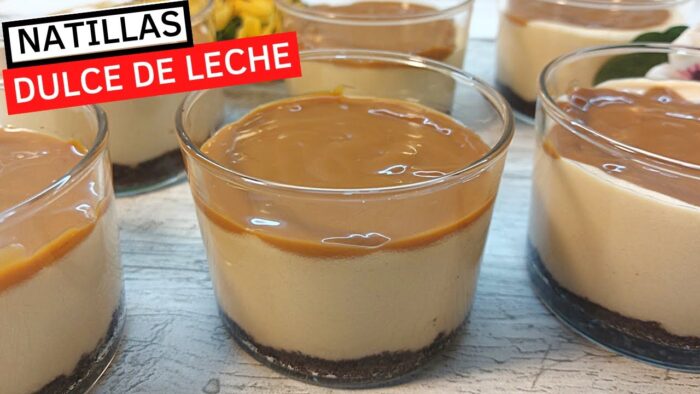 Natillas Dulce de leche en todas las Monsieur y Thermomix