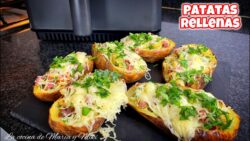 PATATAS RELLENAS | EN AIRFRYER 😋