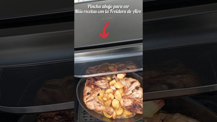 🐔🍋POLLO AL LIMON CON PATATAS EN FREIDORA DE AIRE,  CECOFRY 9000 DUAL Y ADVANCE #airfryer #CECOFRY