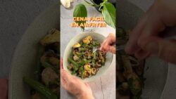 PREPARA TU CENA SALUDABLE EN 20MIN EN AIRFRYER