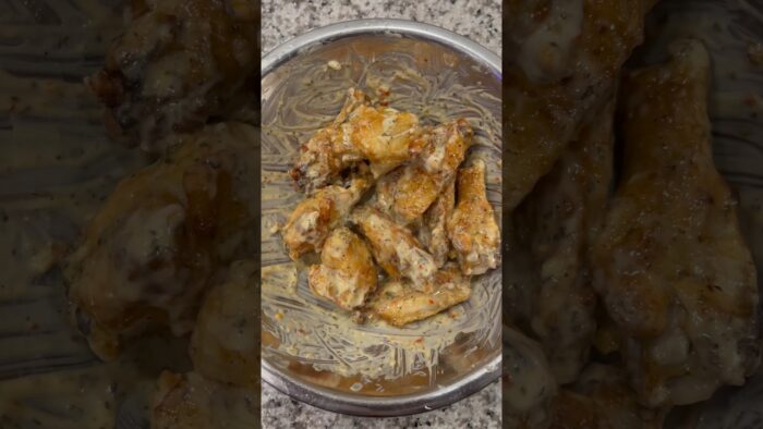 Parmesan Garlic Chicken Wings || Air Fry Recipe || Easy Weeknight Recipe
