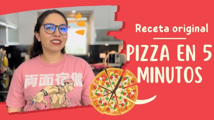 🍕✨ Pizza Rápida en Freidora de Aire con Lady Morita ✨🍕