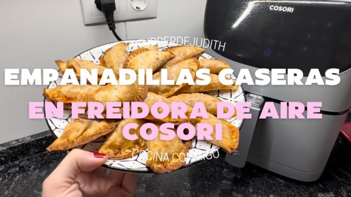 RECETA EMPANADILLAS CASERAS en mi nueva freidora de aire COSORI | SUPER DESCUENTO EN COSORI