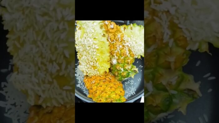 Receta Bebida de Piña con Arroz 🍚🍍