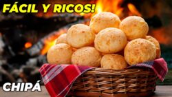 Receta casera de CHIPA (pan de queso) en air fryer y horno
