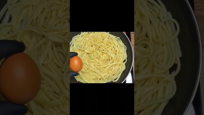 Receta de Pasta con Huevo 🥚🍝