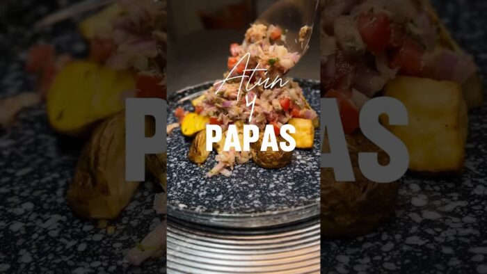 Receta fácil de atún y papas #recetafacil #atun #airfryer #freidoradeaire