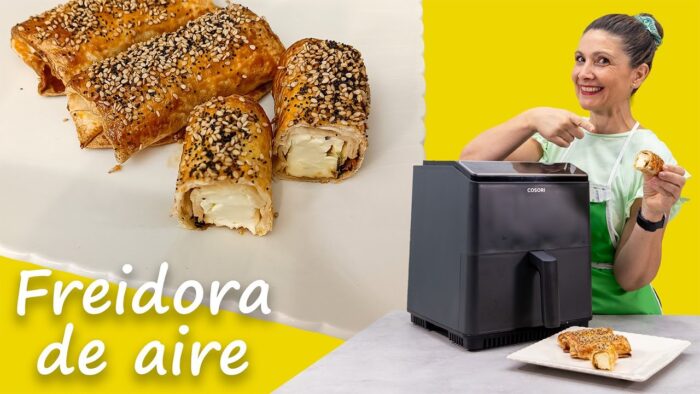 ✅Receta viral ESPECTACULAR en #freidoradeaire: FETA al estilo Griego en #cosoridualblaze
