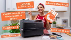 ✅ Review NUEVA🎉Freidora de Aire #cosori Dual Blaze TwinFry 10 litros ¡ESPECTACULAR!🤩+2 recetas
