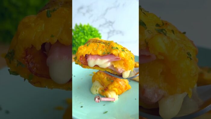 Rollo de platano maduro 3 ingredientes #airfryer #platano #recetas #recipe #facil #easy #tips